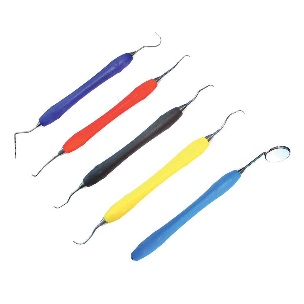 Ergo Perio tandinstrumentset med 5 instrument, iM3